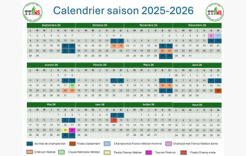 CALENDRIER 2025-2026